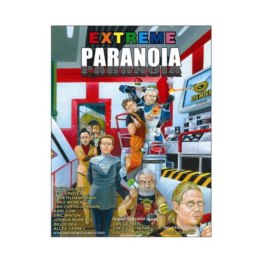 

Extreme Paranoia, Paranoia XP, мягкая обложка