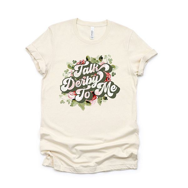 

Футболка с принтом Talk derby to me Simply Sage Market, Cream, Зеленый, Футболка с принтом Talk derby to me Simply Sage Market, Cream