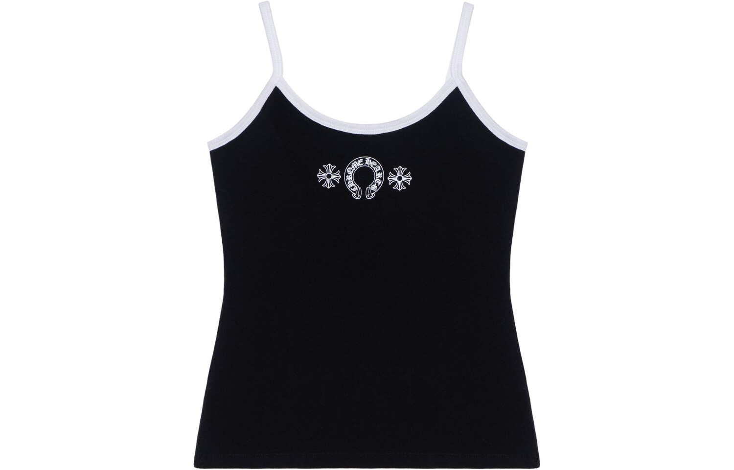 

Топ женский Chrome Hearts, черный / белый