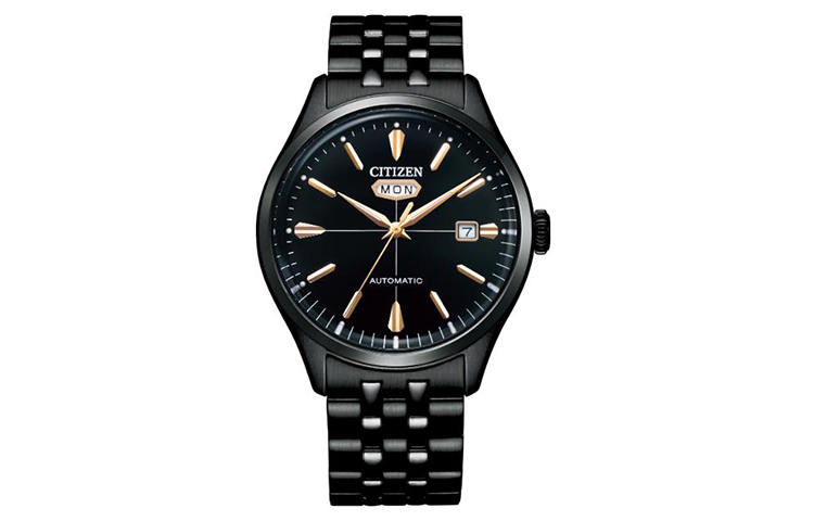 

CITIZEN Часы Mechanical Movement Stainless Steel Strap Watch Men's Watch Black Dial, Black