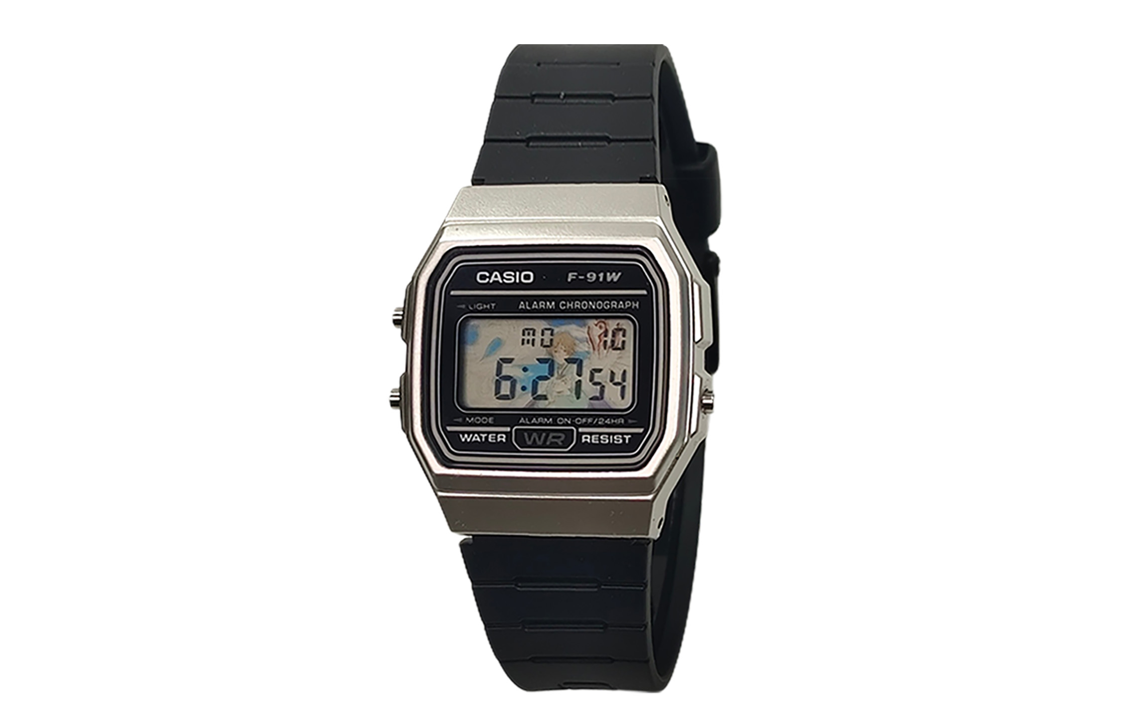 

CASIO Часы Retrofit Series Quartz Movement Resin Strap Watch Unisex White Dial