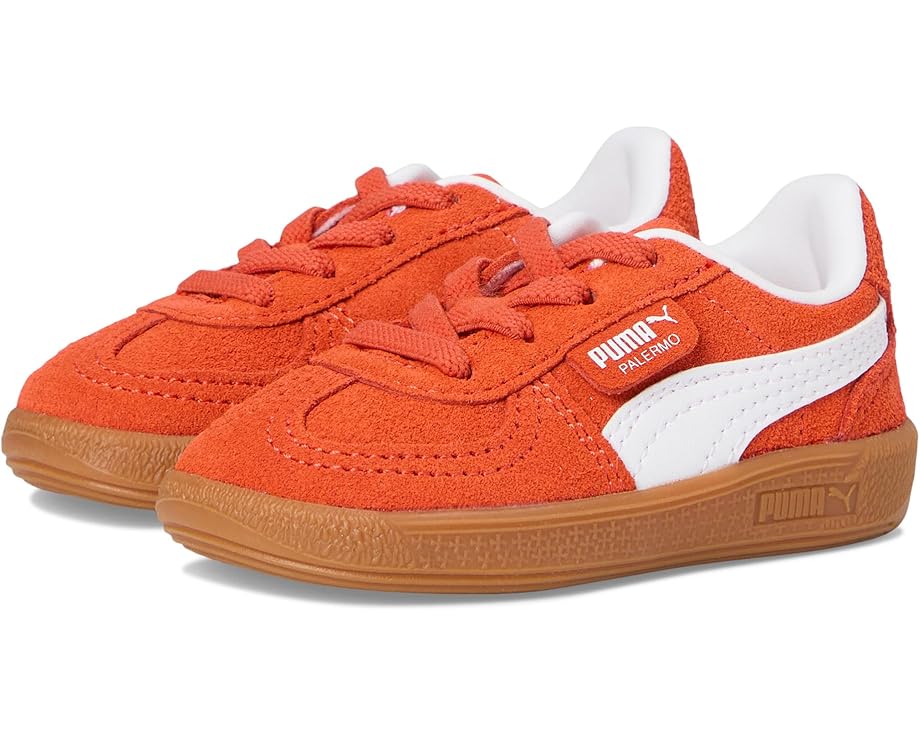 

Кроссовки PUMA Kids Palermo Alternative Closure Shoes, цвет Redmazing/White