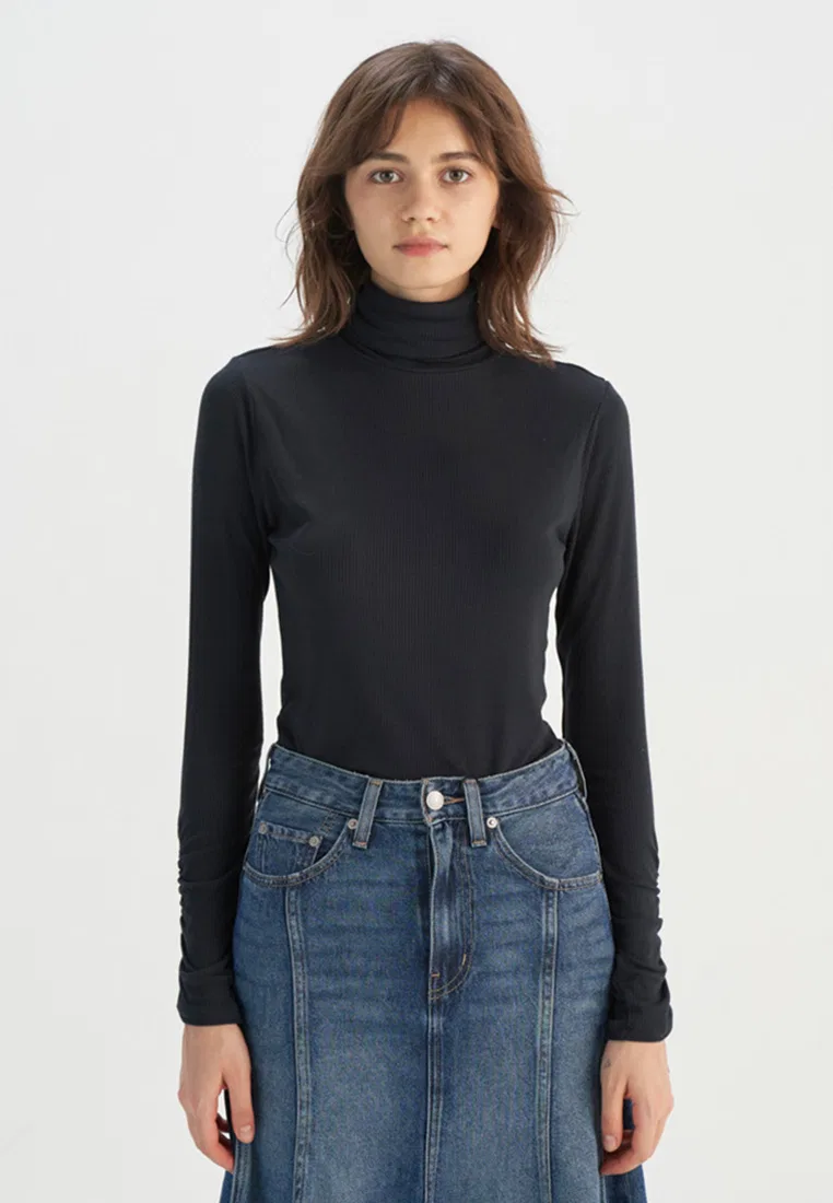 Водолазка с длинным рукавом, черная, Levi's