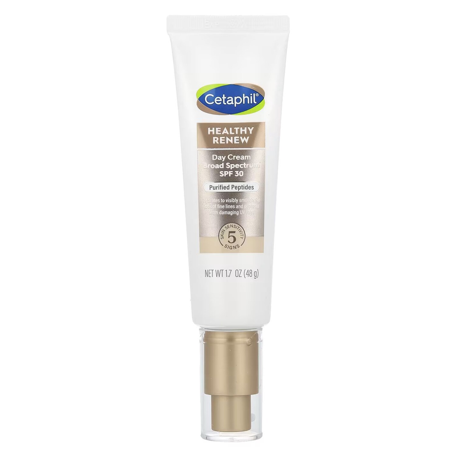 

Healthy Renew, Дневной крем, SPF 30, без отдушек, 1,7 унции (48 г) Cetaphil