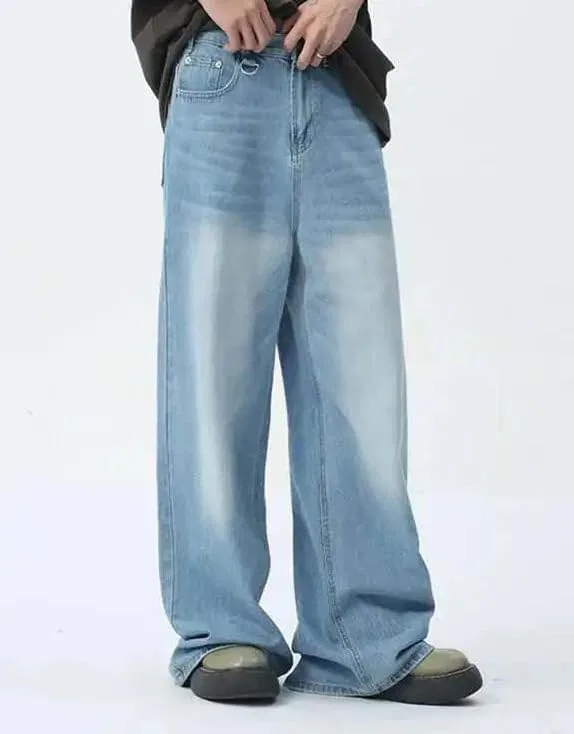Джинсы Vintage Washed, синий — фото 3