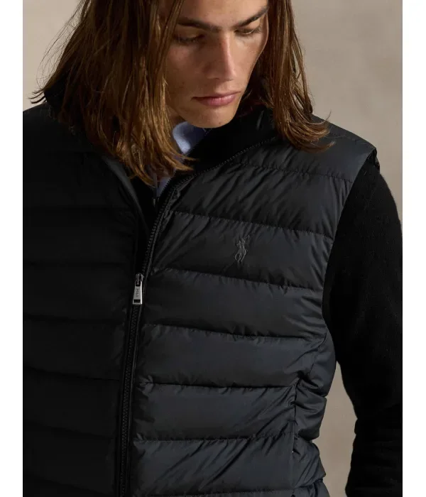 Пуховая куртка без рукавов regular fit Polo Ralph Lauren, черный — фото 4
