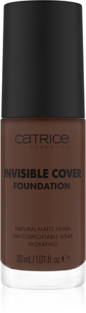 

Жидкая основа с матовым покрытием Catrice Invisible Cover Foundation, 072C 30 ml