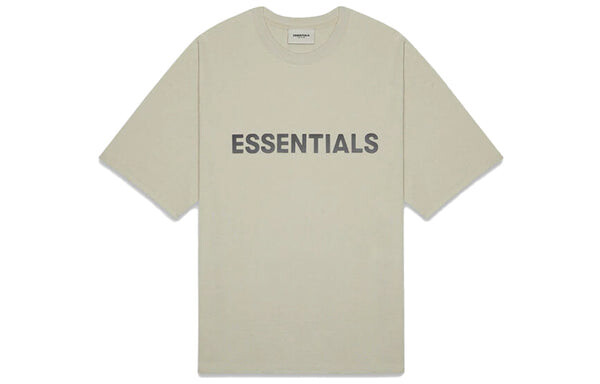 Футболка fw20 logo tee 'moss' Fear Of God Essentials, зеленый — фото 2