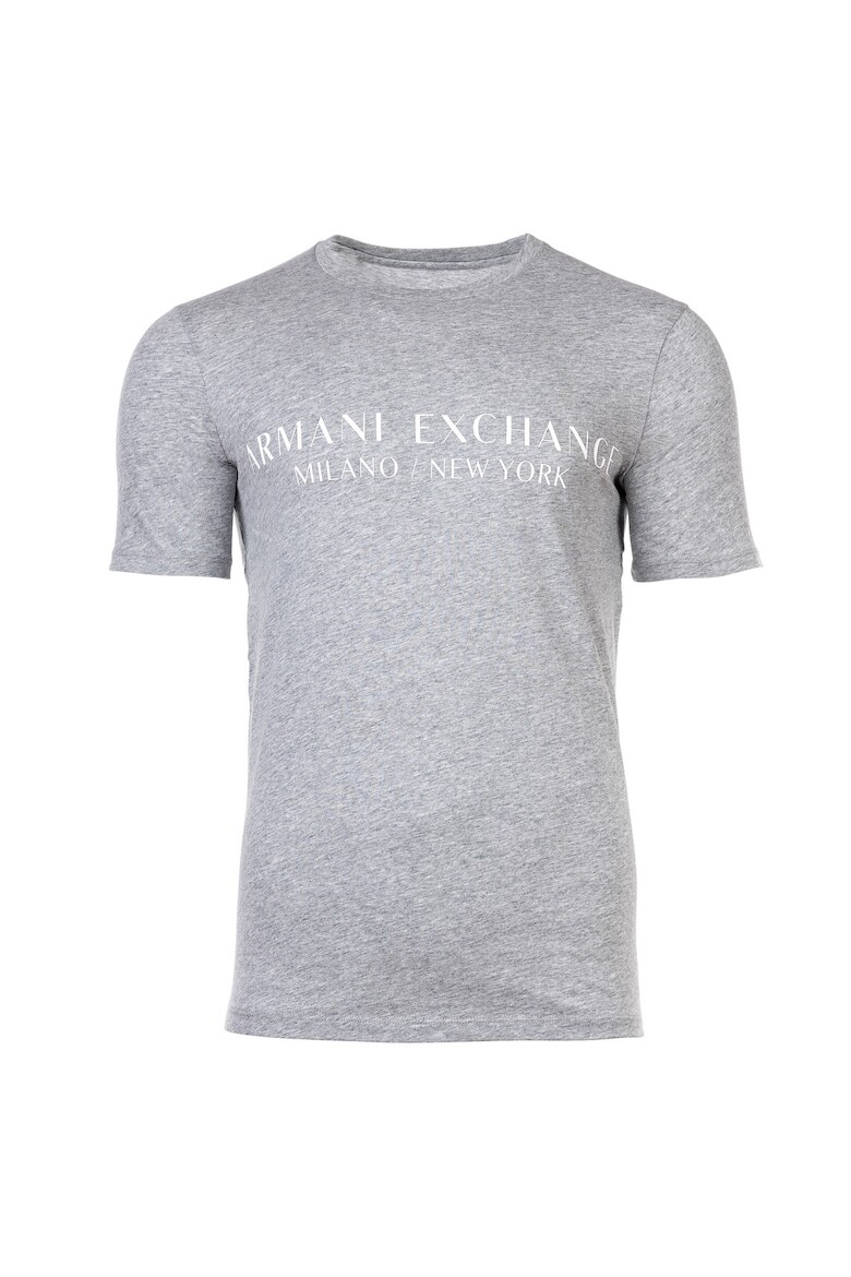 

Футболка с логотипом Armani Exchange, серый