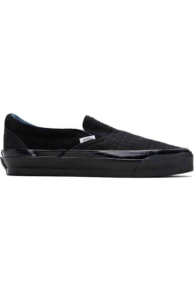 Классические слипоны премиум-класса Vans, черный