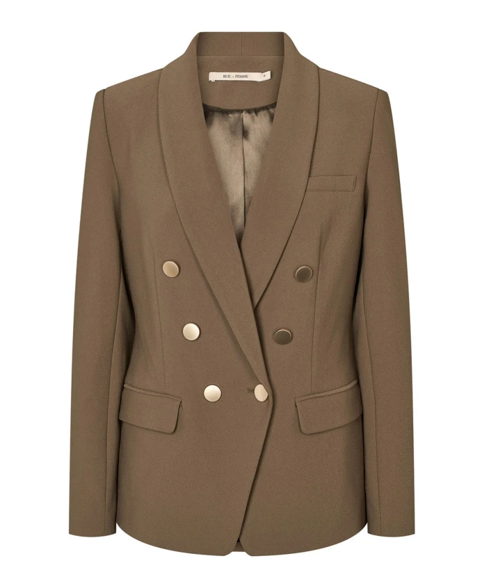 

Удобный блейзер Eloise цвета "коричневый сахар" Rue De Femme, коричневый