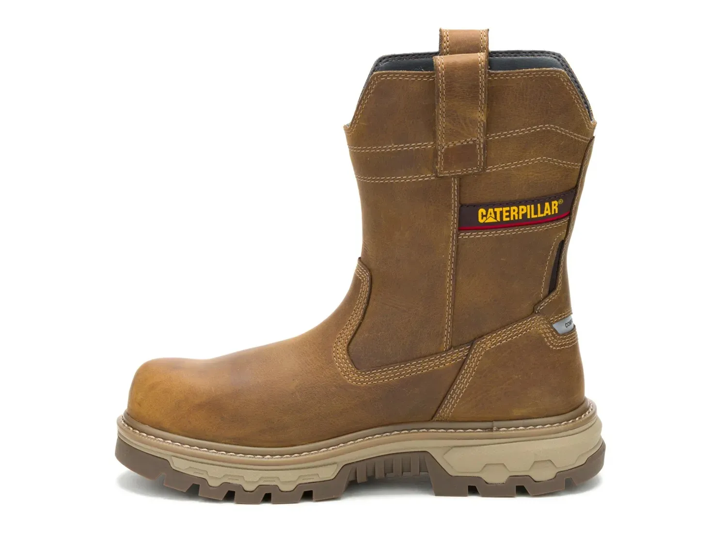 Рабочие ботинки Caterpillar Colorado Equip Wellington с композитным носком — мужские, темно-коричневые — фото 4