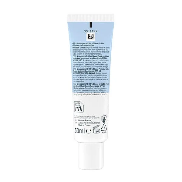 Солнцезащитный крем против старения SPF50 50 мл NEUTROGENA — фото 2
