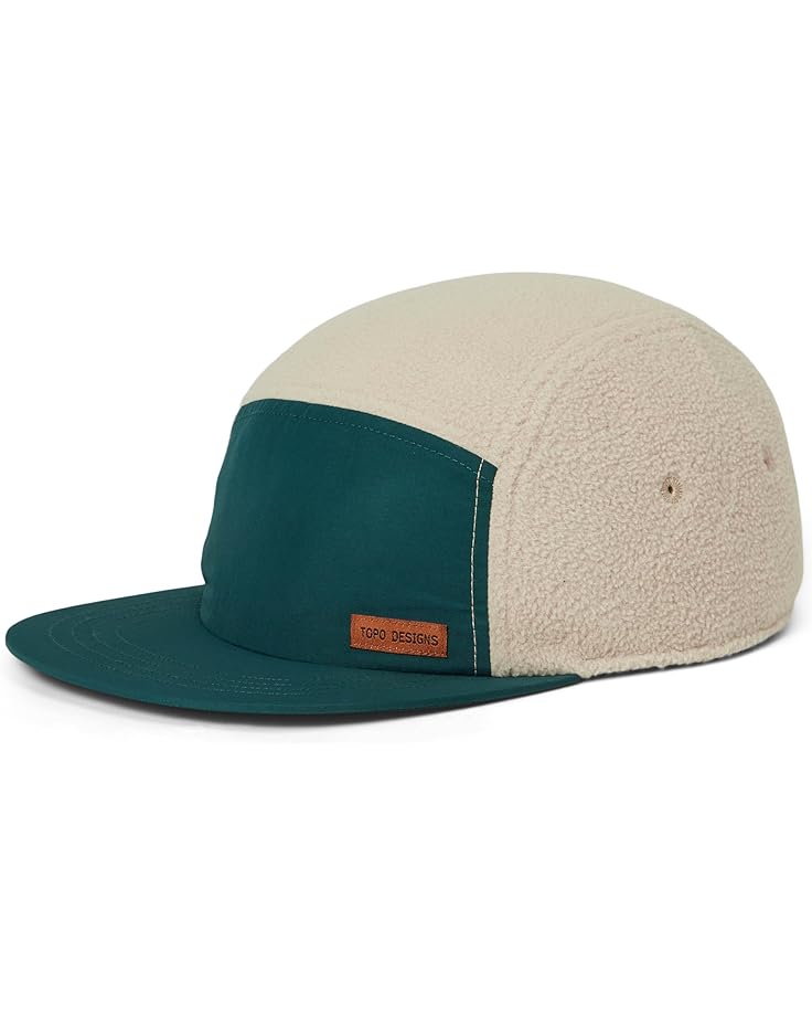 

Унисекс шапка Topo Designs Full Dome Fleece, Oatmeal/Pond Blue