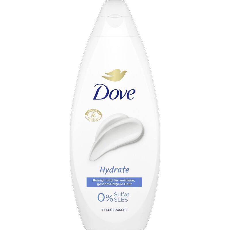 

Питательное увлажняющее средство для душа Dove, 250 ml