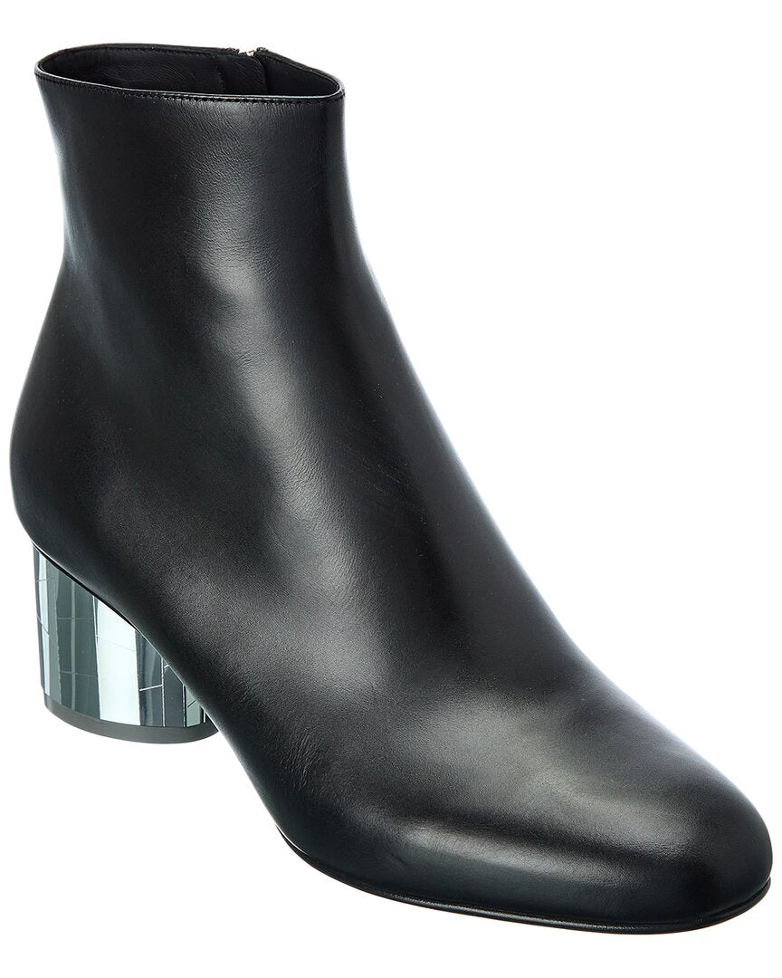 Ferragamo Florrie кожаные ботильоны Salvatore Ferragamo, черный