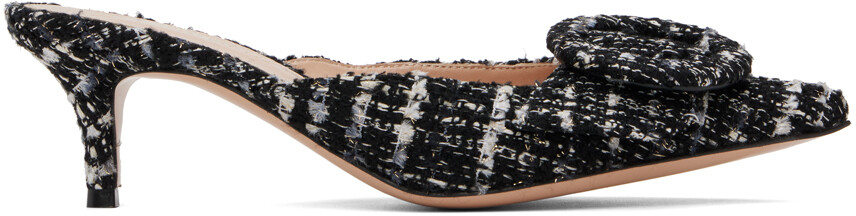 Черные мюли Portofino 55 Gianvito Rossi