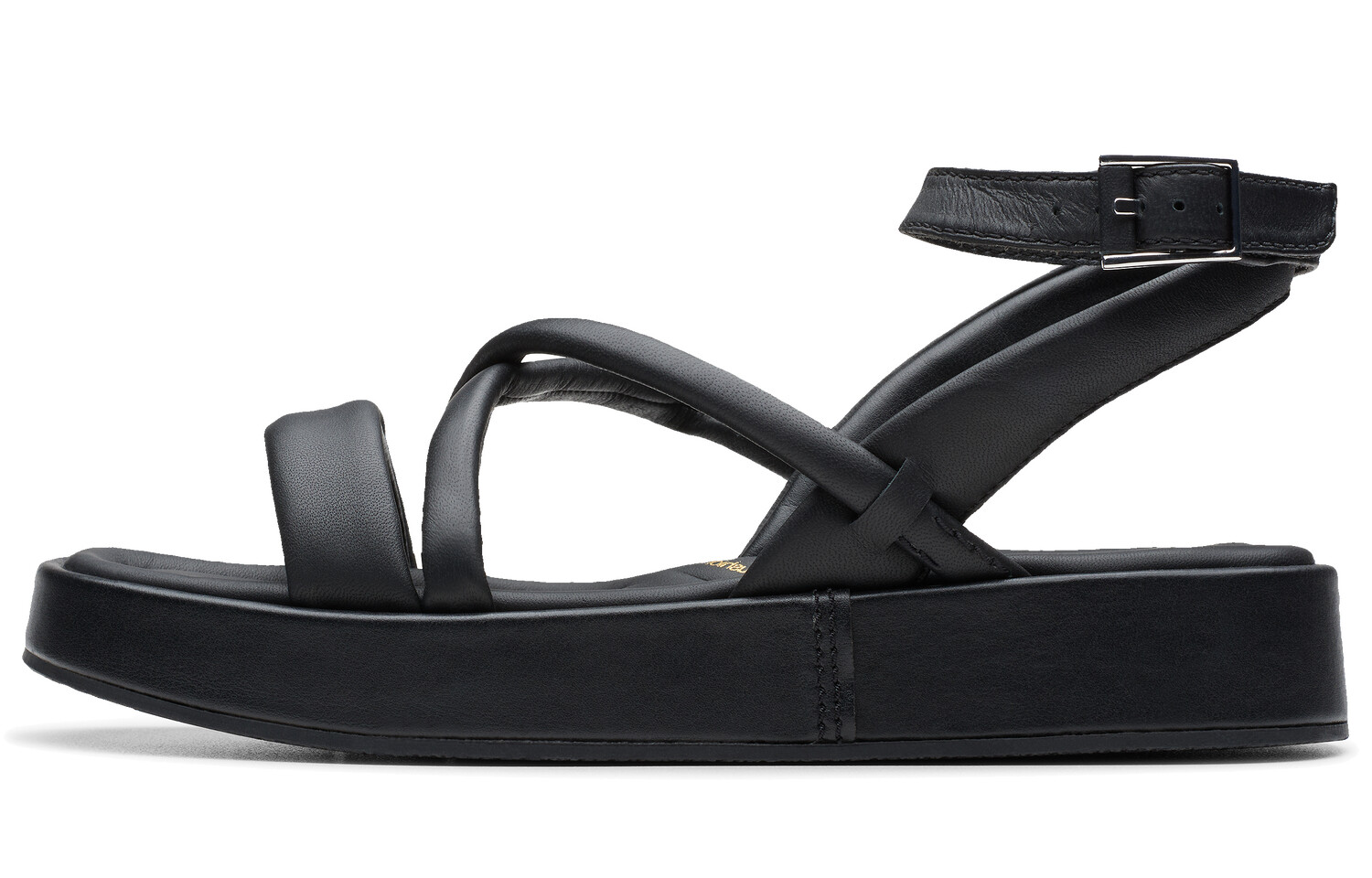 Пляжные сандалии женские черные Clarks