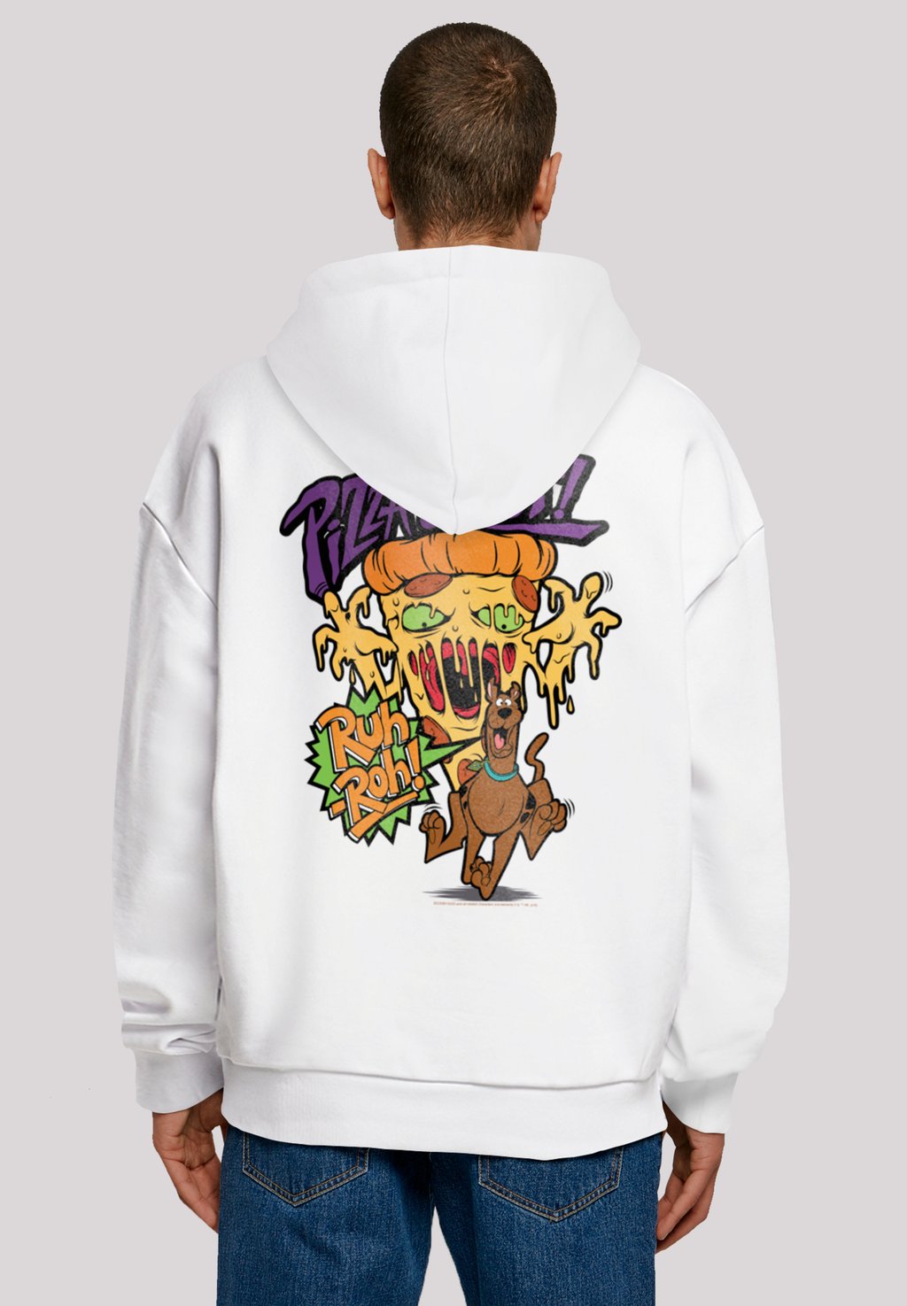 

Толстовка SCOOBY DOO PIZZA GHOST - Hoodie F4NT4STIC, белый