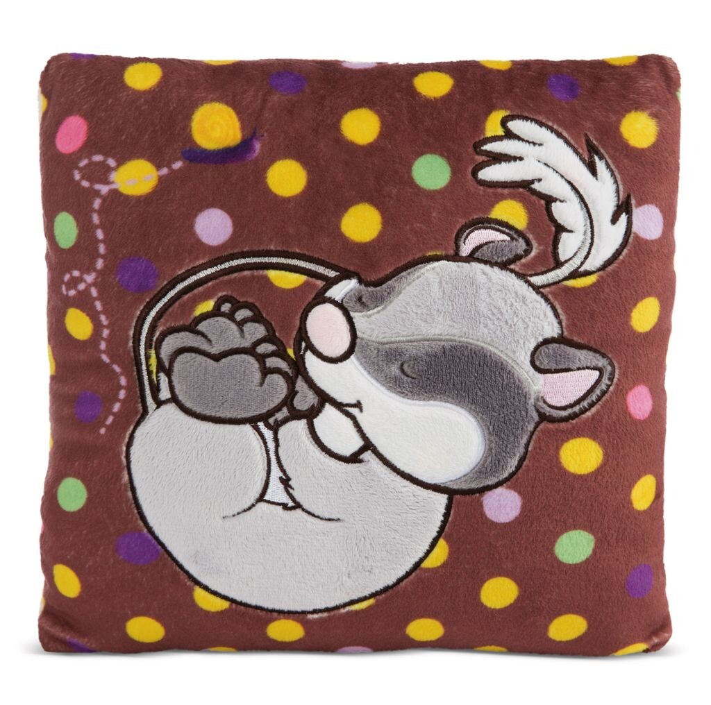 

Nici 48212 Подушка Dormouse Doramouse 25х25см Forest Friends ЗЕЛЕНЫЙ плюш