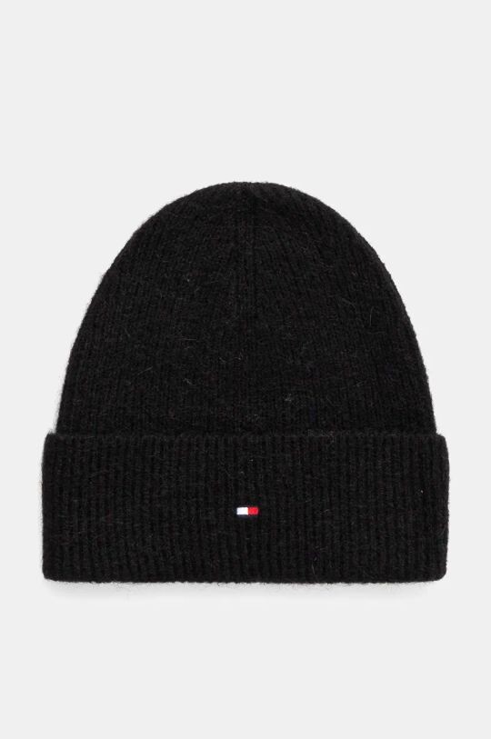 

Шапка из смесовой шерсти Tommy Hilfiger, черный