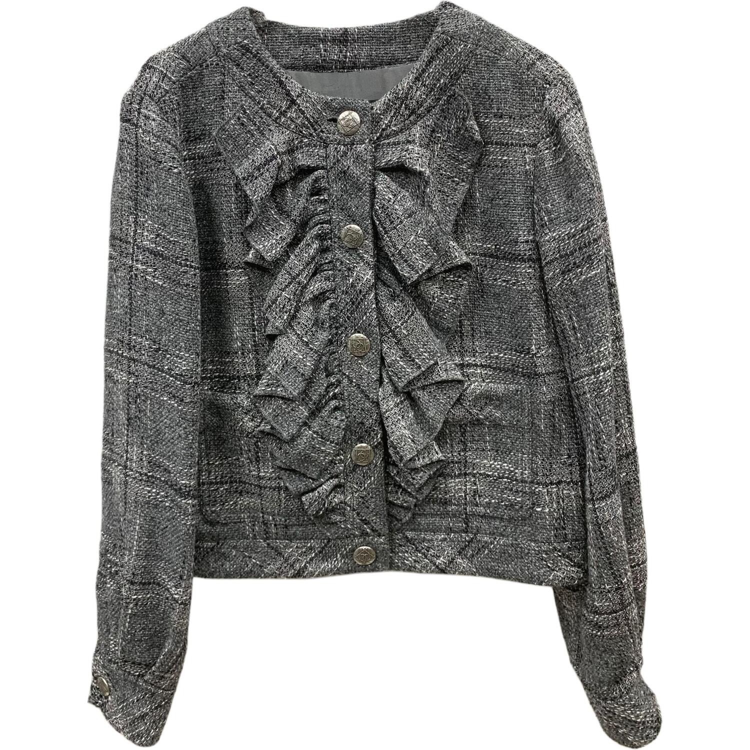 

CHANEL Куртка женская серая, Gray