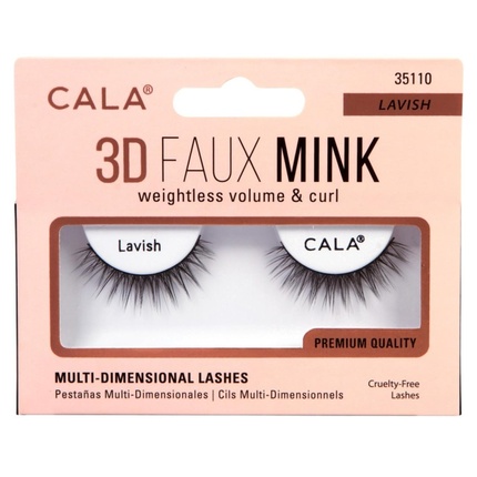 

3D искусственные норковые ресницы Lavish Cala