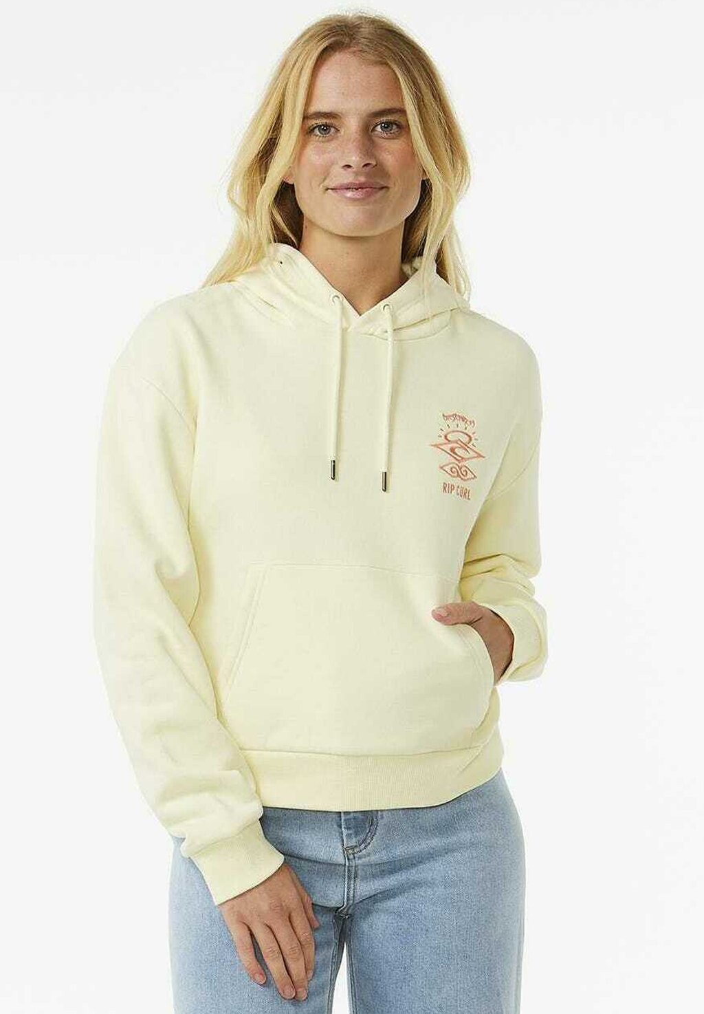 

Свитер с капюшоном Rip Curl, желтый