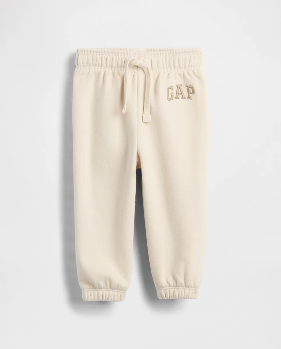 

Детские спортивные штаны с винтажным логотипом Gap, бежевый