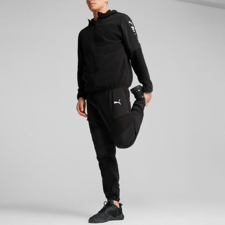 

Бархатная куртка мужская черная Puma, черный