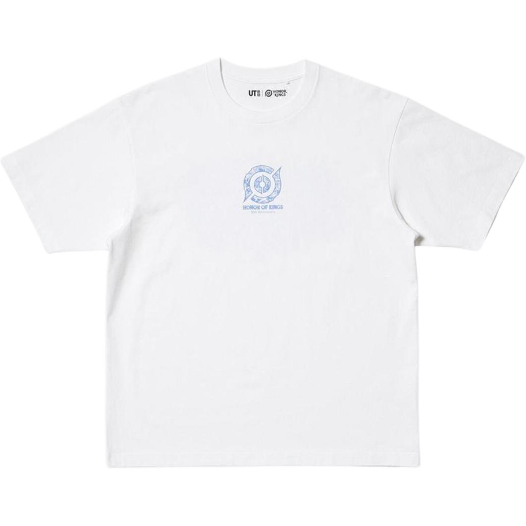 Футболка Unisex в коллаборации с Glory Of Kings UNIQLO, белый — фото 3