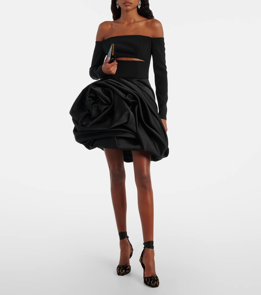 Туфли-лодочки Cassia 100 из бархата и парчи Christian Louboutin, Black Copper/Lin Black — фото 3