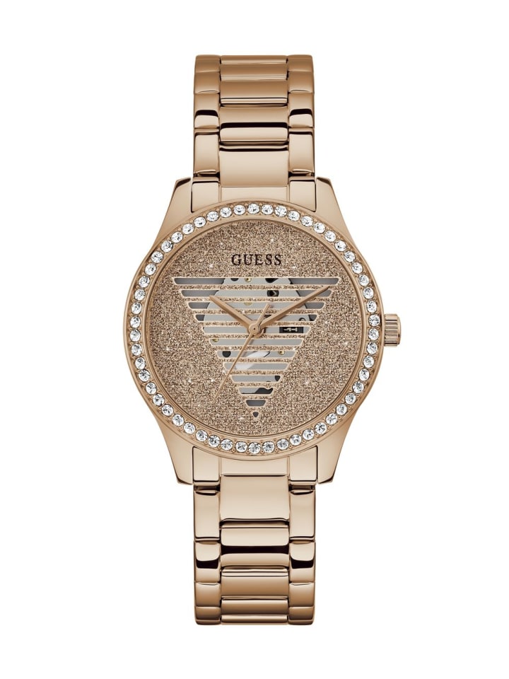 

Guess Кварцевые часы GW0605L3 в корпусе из розового золота