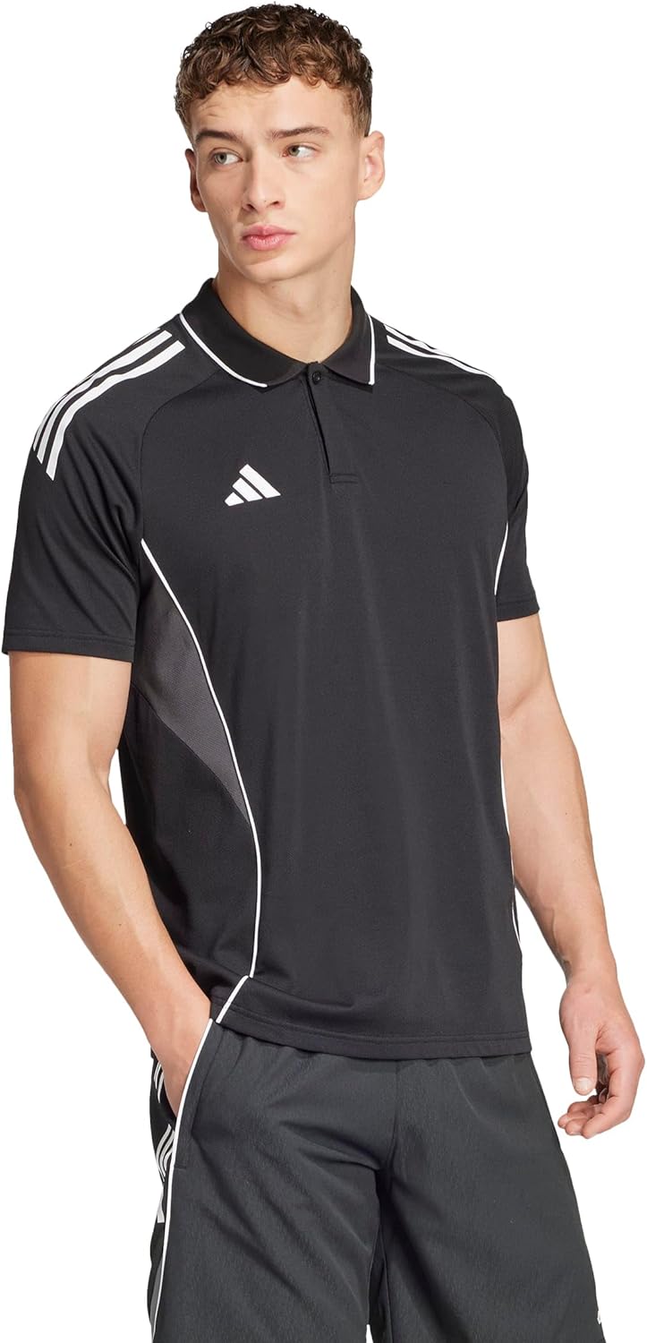 Мужская футбольная поло-рубашка Tiro 25 Competition Soccer Polo Shirt JZN74 Adidas — фото 2