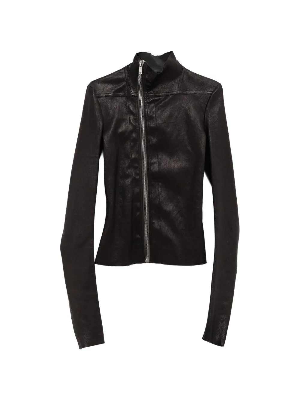 

Кожаная куртка на молнии Rick Owens, черный