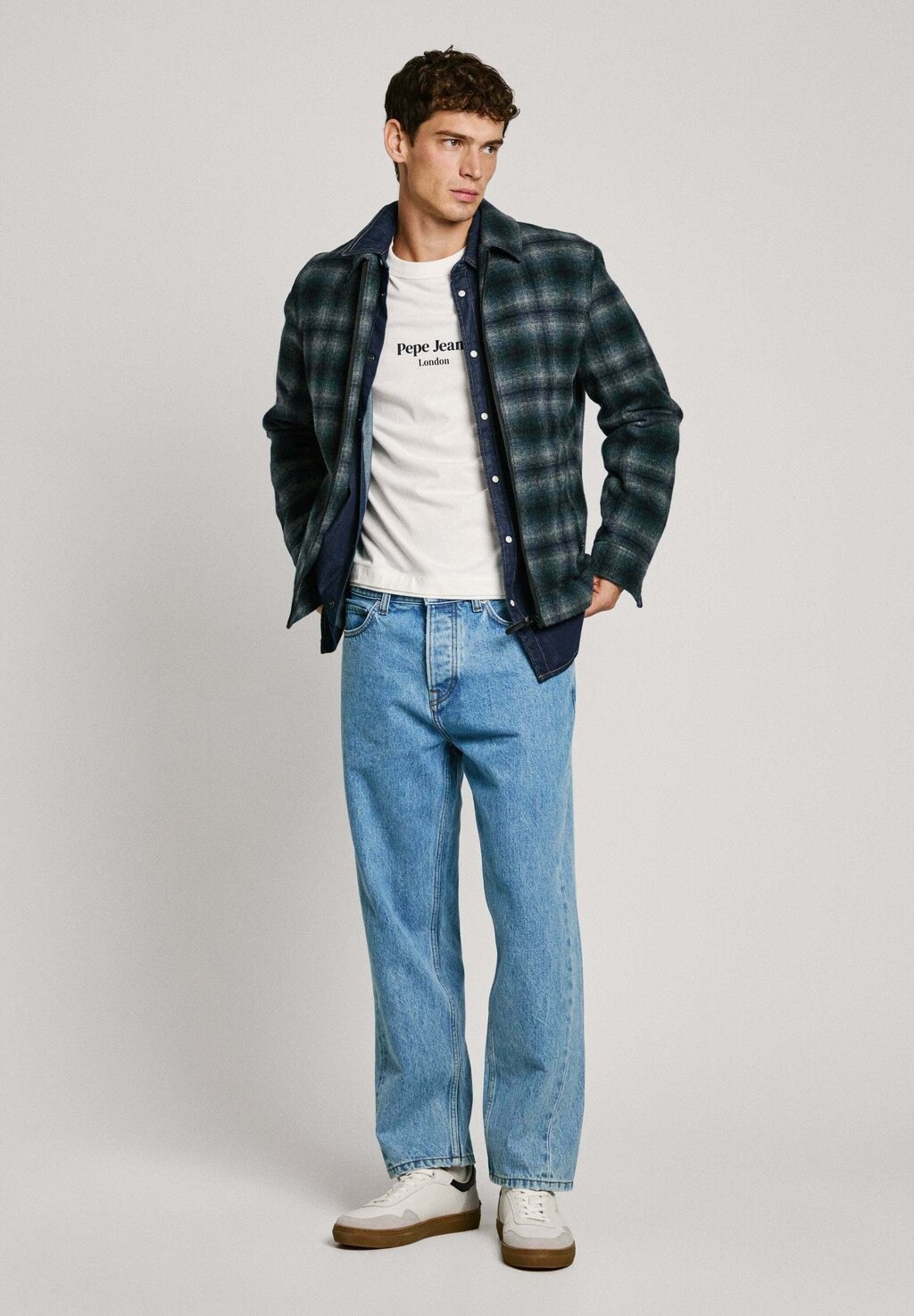 

Летняя куртка Pepe Jeans, темно-синий