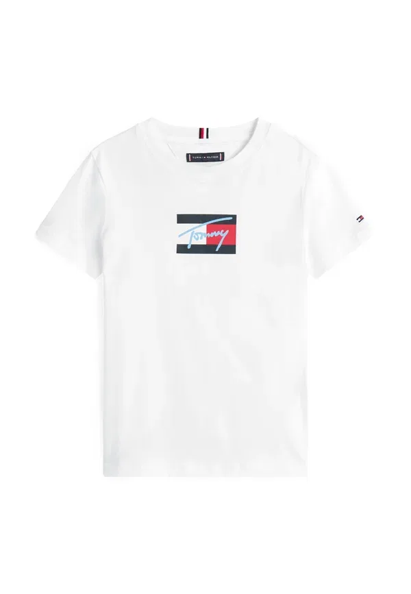 Футболка с принтом Tommy Hilfiger, белый — фото 4