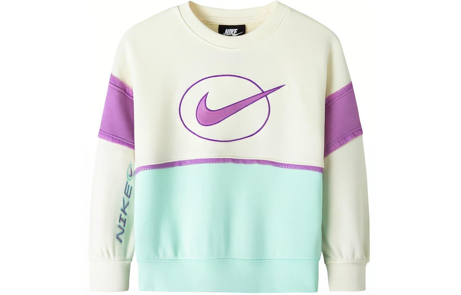 

Толстовка Nike, белый/мятный