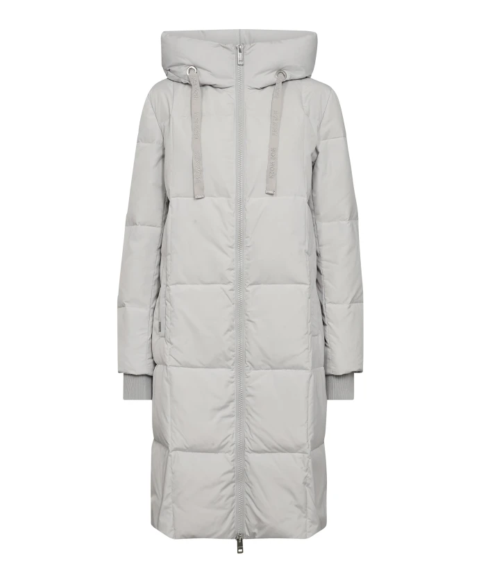 

Пуховое пальто квадратной формы, ледниково-серый цвет Mos Mosh, серый