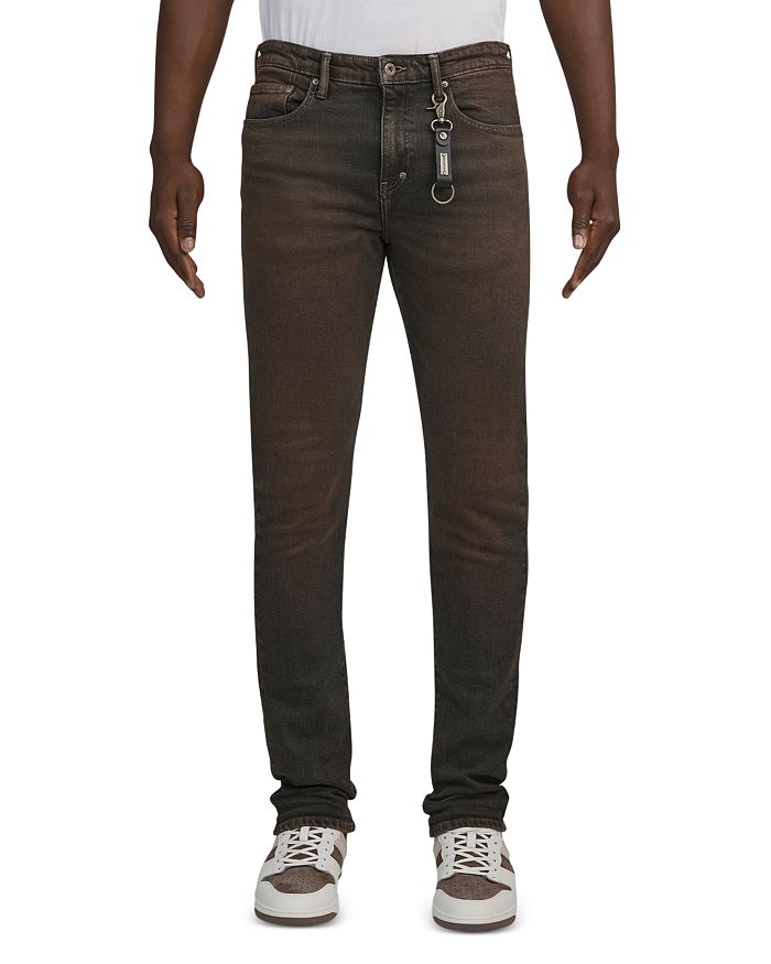

Джинсы Muscari Slim Tapered Fit черного цвета PRPS, коричневый