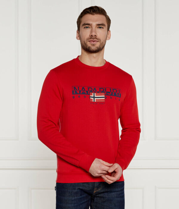 

Толстовка Napapijri Regular Fit, красный