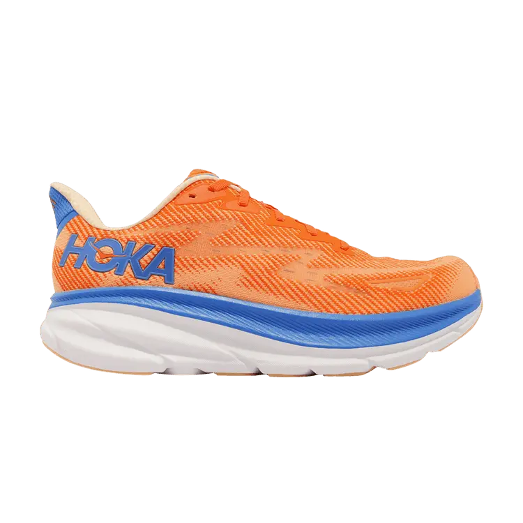 

Кроссовки HOKA Clifton 9 2E Wide 'Vibrant Orange Impala', оранжевый