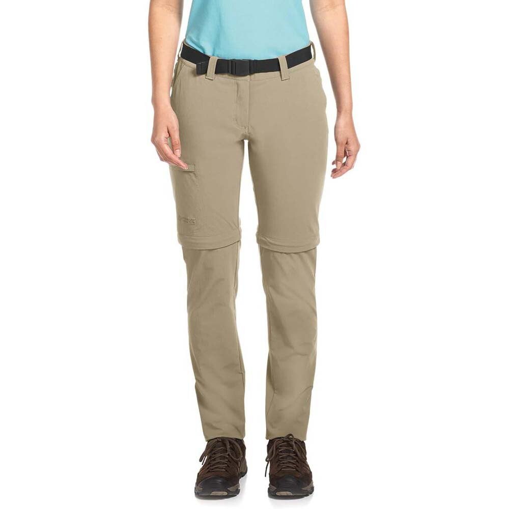 

Брюки Maier Sports Inara Slim Zip, бежевый