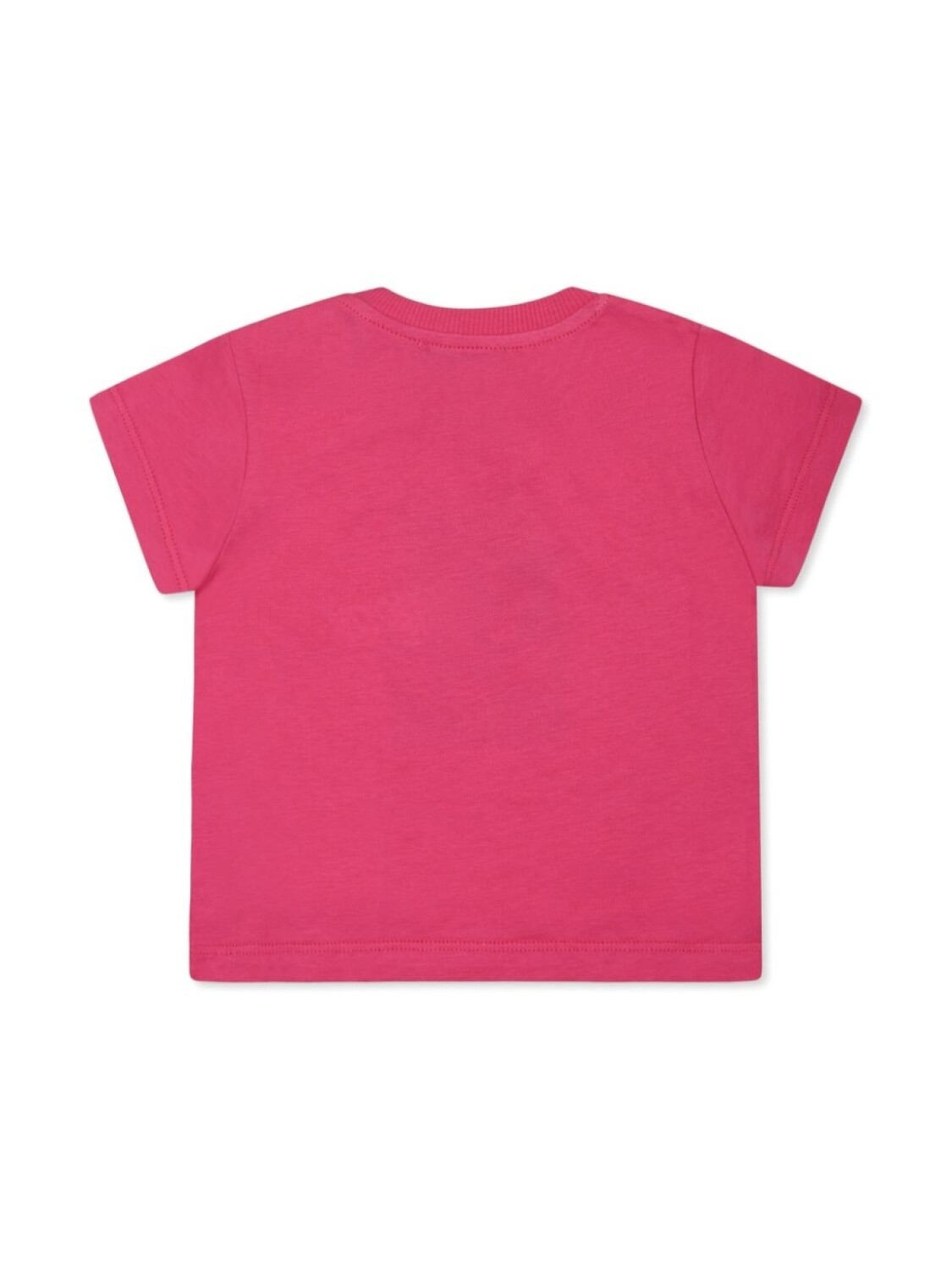 Moschino Kids футболка с принтом, розовый — фото 2