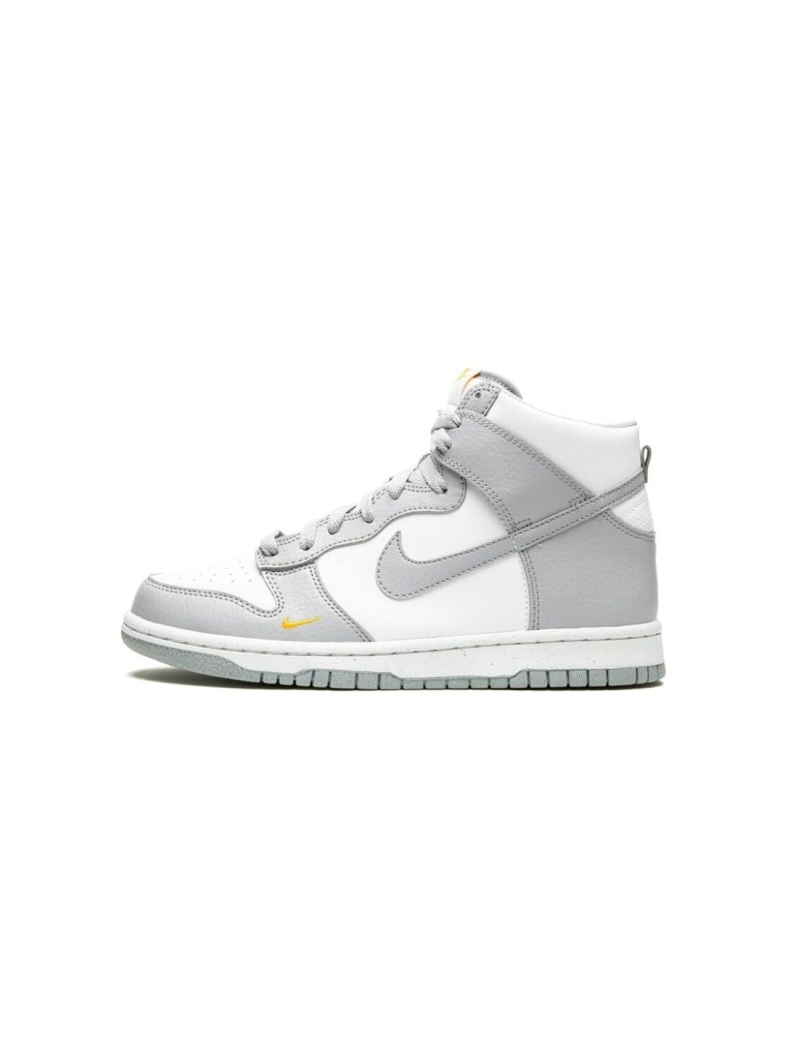 Nike Kids кроссовки Dunk High NN, серый — фото 4
