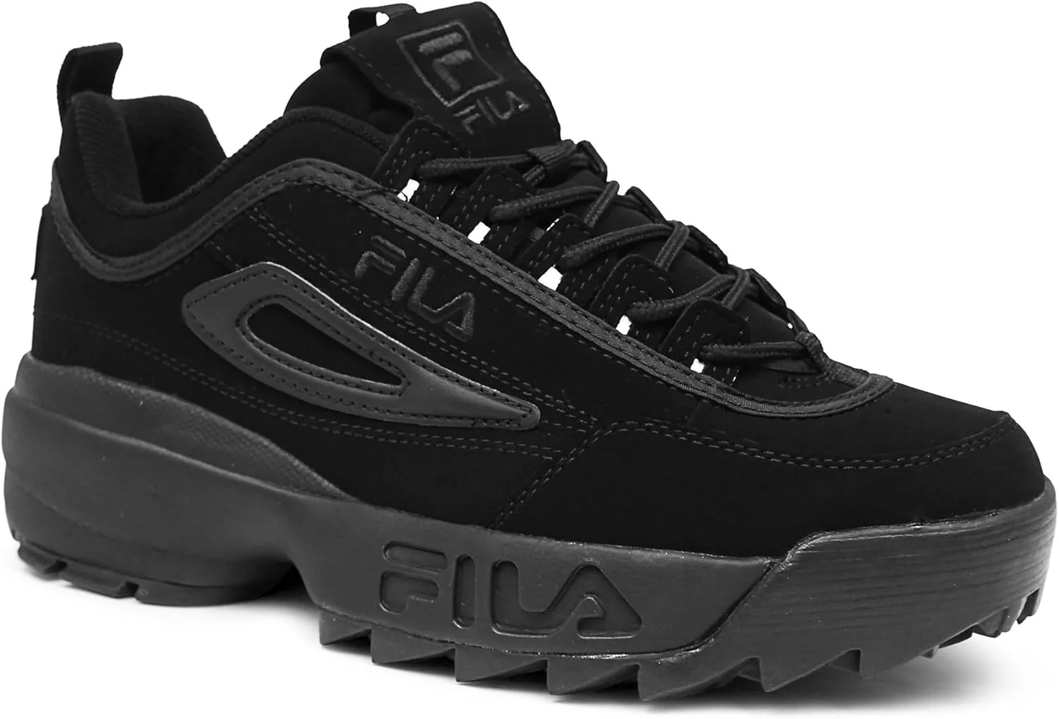 Детские кроссовки Fila Disruptor II Big Kids Unisex Kids Trainers, черный — фото 3