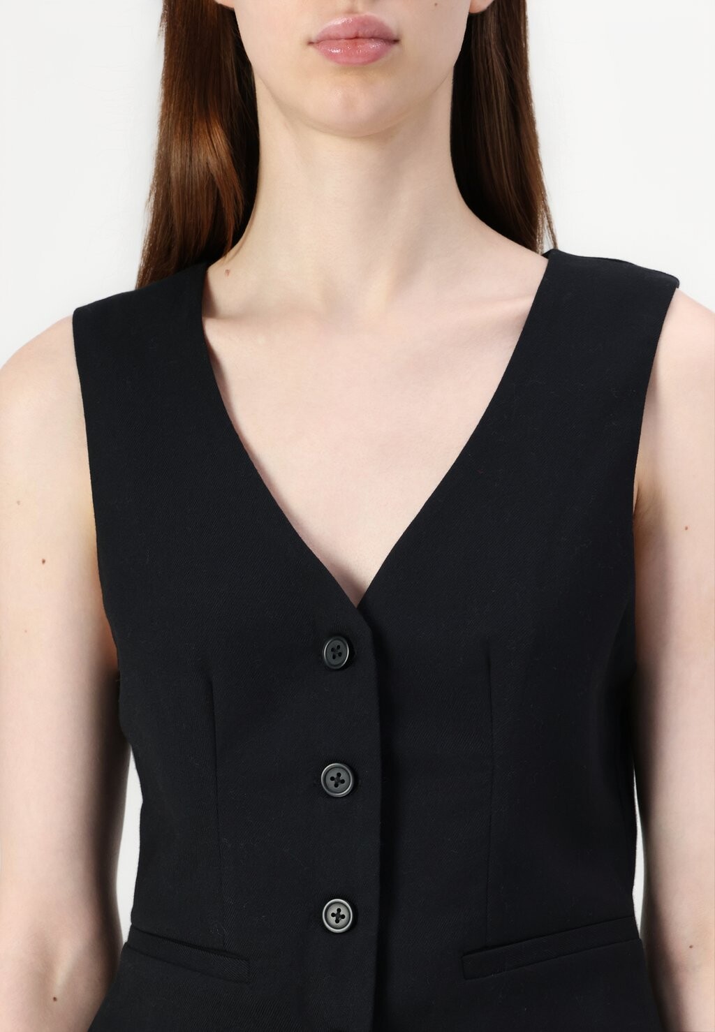

Жилет EMEA LONGER LENGTH VEST Hollister Co., черный