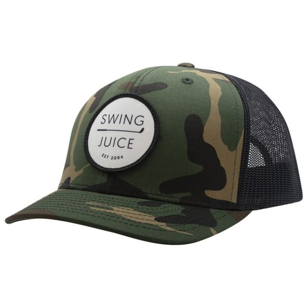 

Взрослая ретро-кепка в стиле гольфа Swingjuice, цвет camo