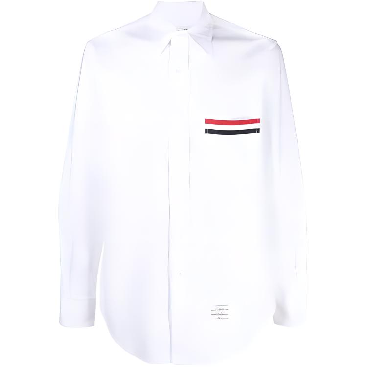 

Футболка мужская белая THOM BROWNE