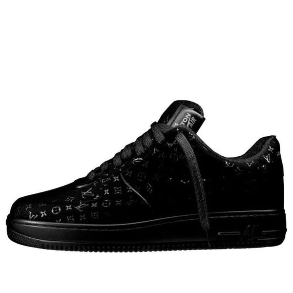 

Кроссовки air force 1 low x louis vuitton shoes 'black anthracite' Nike, черный